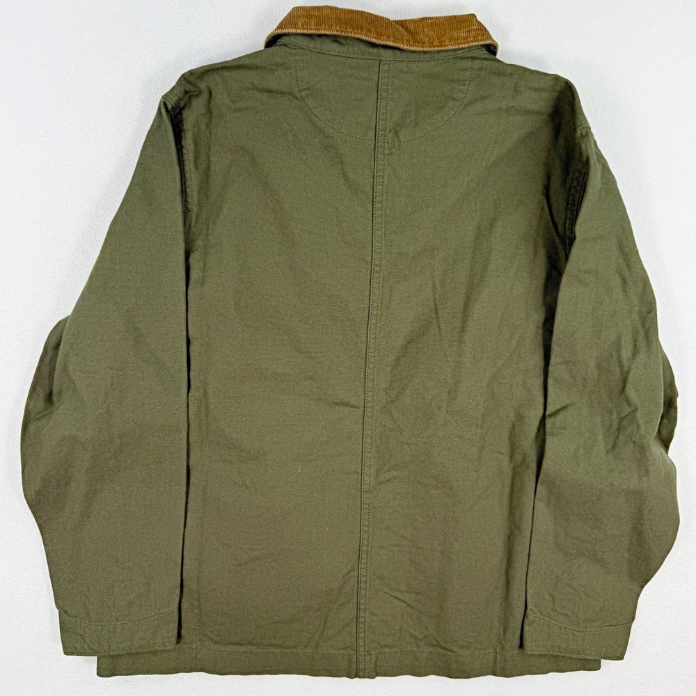 Patagonia Point Reyes Canvas Coat Size L Womens Basin Green 20255, NEW - Picture 4 of 9